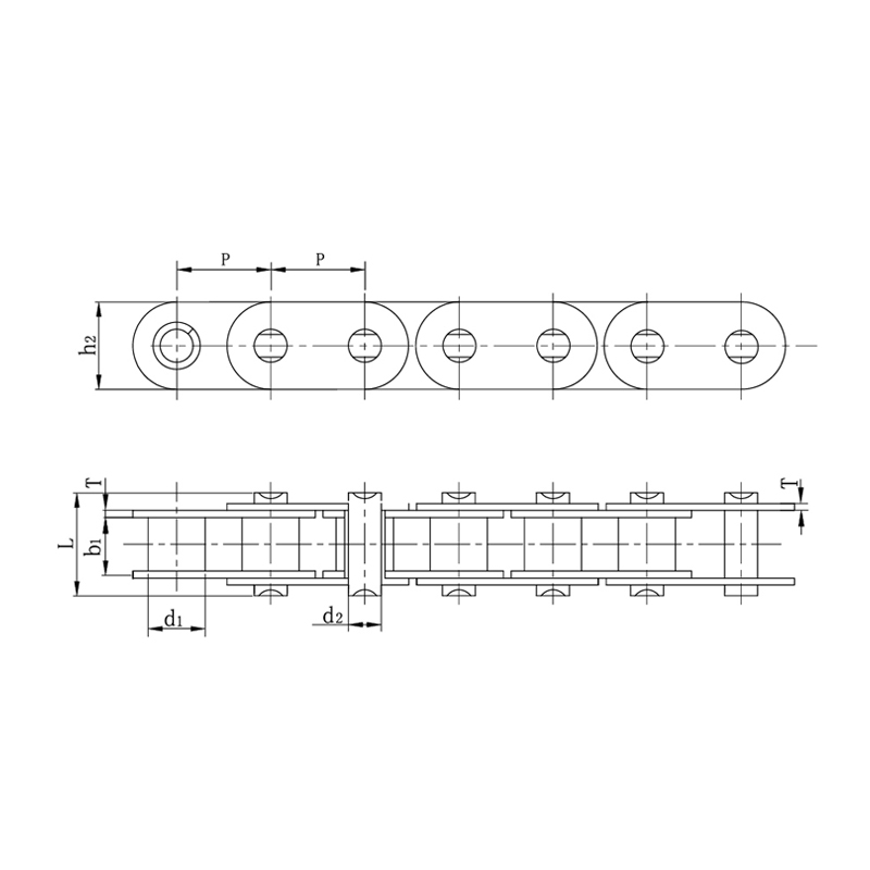 Anpassbare Schlagfestigkeit von Steuerketten für Automobilmotoren