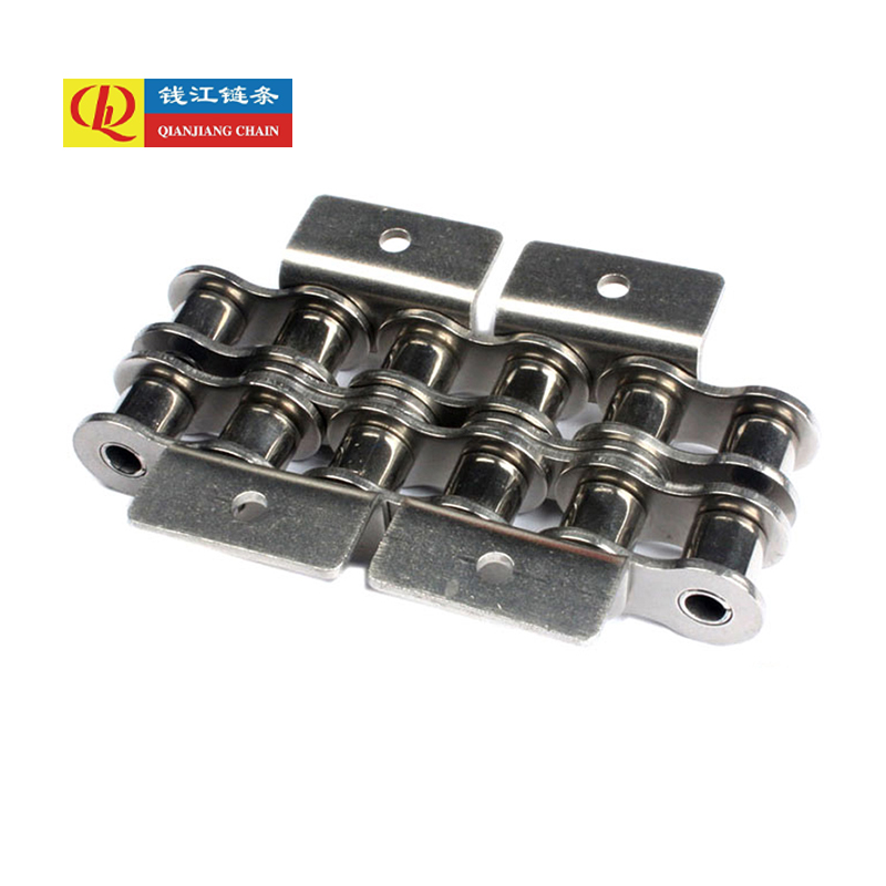 Förderkettenaufsätze aus Edelstahl mit kurzer Steigung