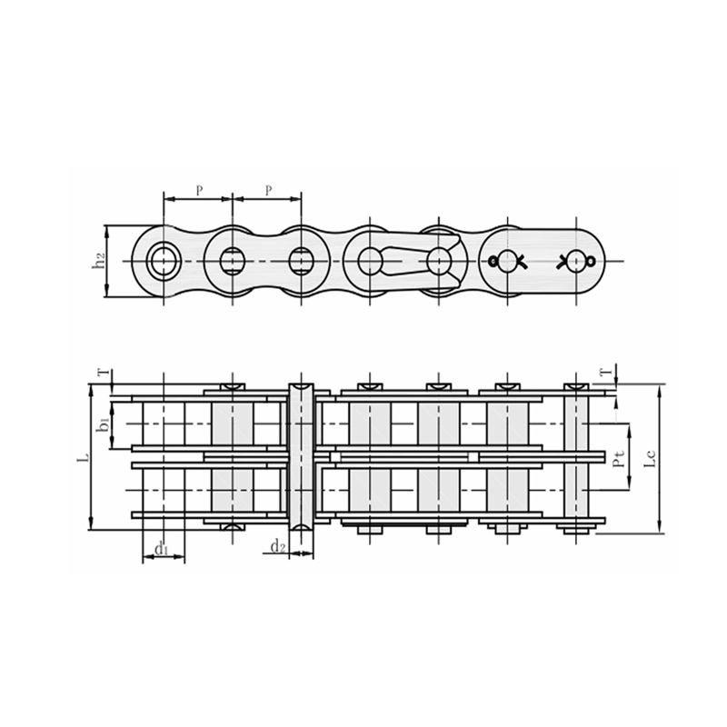 Hochfeste Parkplatzkette