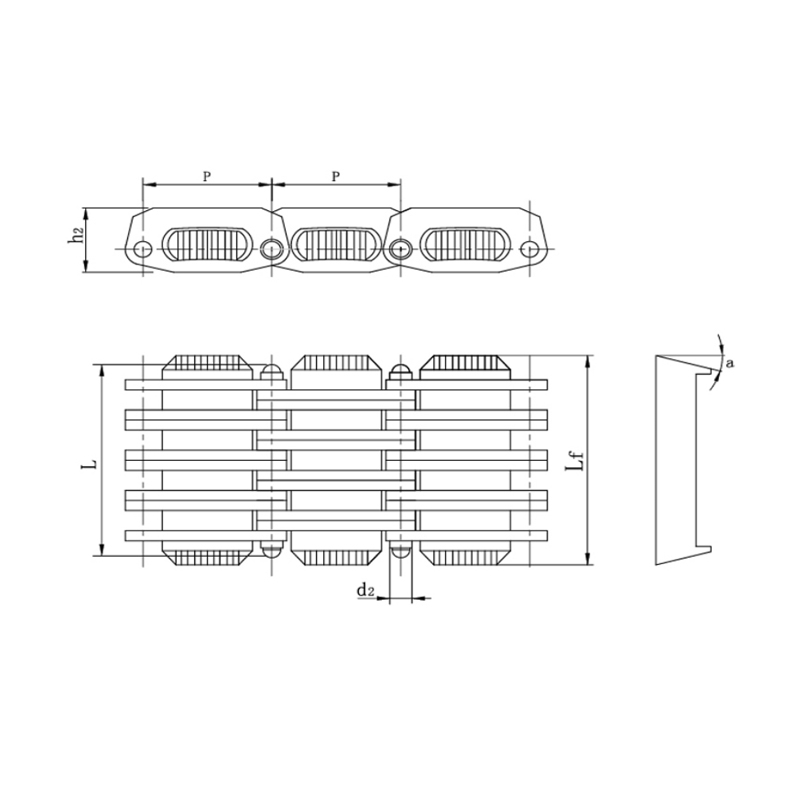 PIV-Ketten mit stufenloser Geschwindigkeitsregelung und Gleitblättern