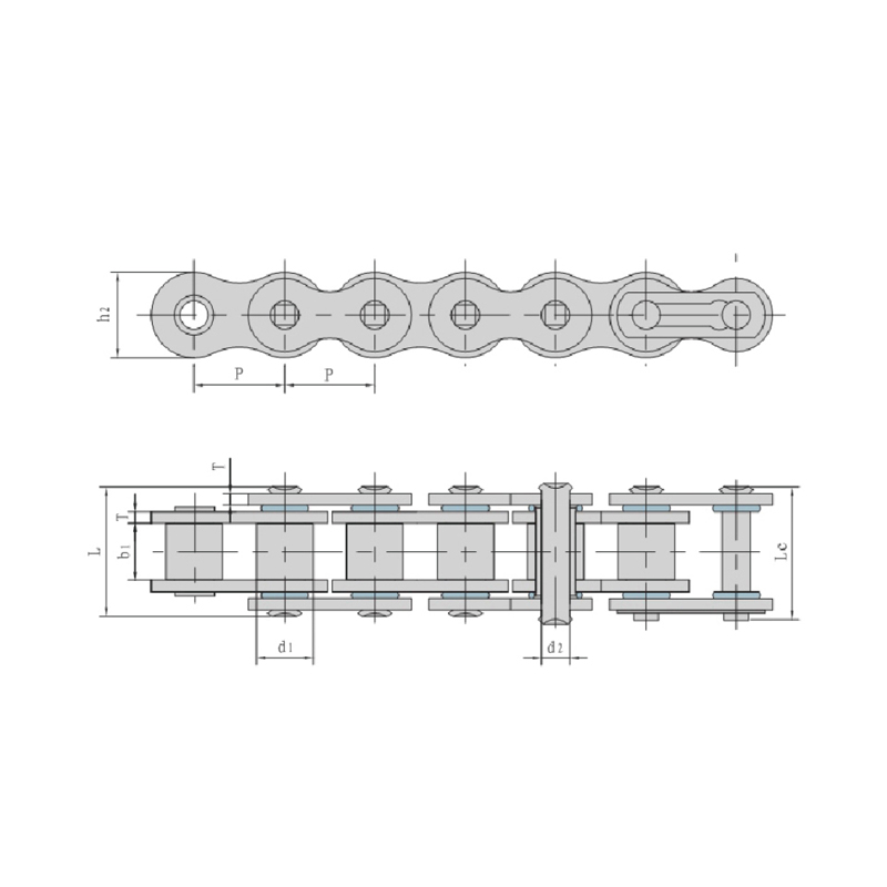 Mechanisch abgedichtete Ketten