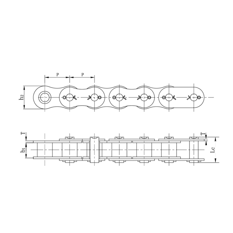Keilrollenketten der Heavy-Duty-Serie